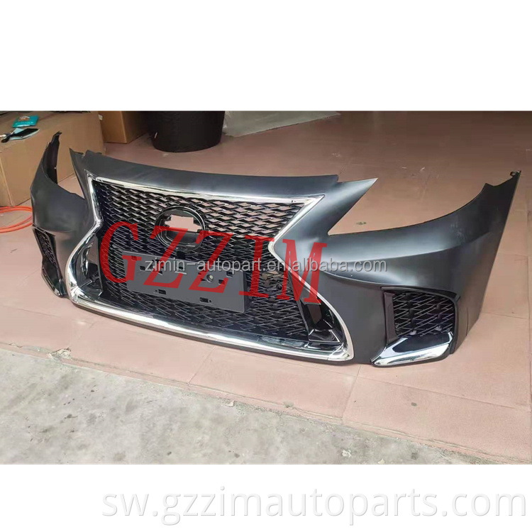 Gari ABS Bumpers Plastiki Bodykit Kit Kit kwa LX LS 2006-2012 Boresha hadi 2021